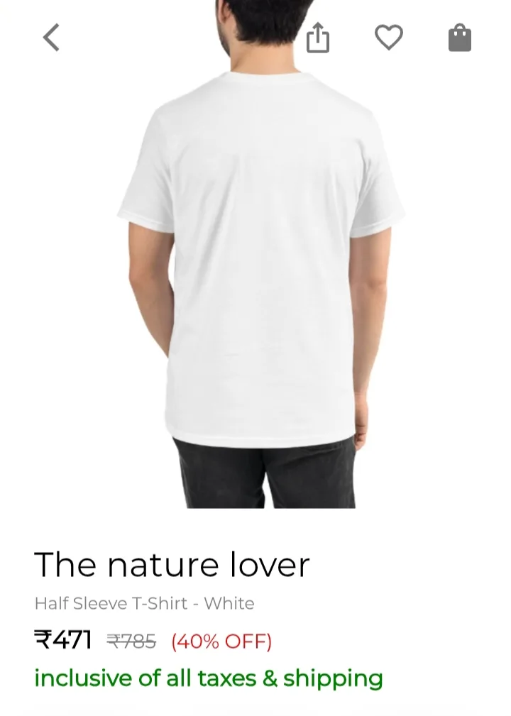 Half seelve t shirt — 2